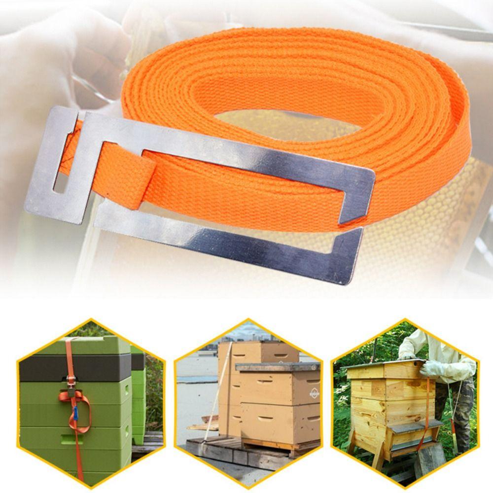 

Fixed Hive Binding Device Adjustable Fixed Tightened Strap Durable Lashing Belt Beekeeping Tool 5m