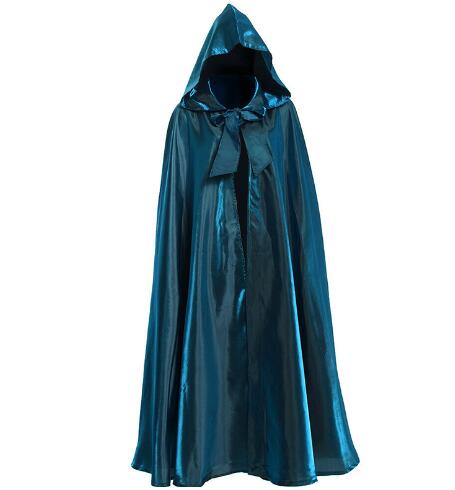 Halloween Cosplay Costume Medieval Hooded Witch Cloak Christmas Halloween Gift for Party Cape