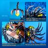 MOC Mechanical Lantern Fish Building Blocks for Children MOC Assembling Model Bricks Toys Birthday Gifts Toy1038Pcs