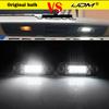2pcs White LED light Error Free Number License Plate Lights for Volvo S80 XC90 S40 V60 XC60 S60 C70 V50 XC70 V70 LED Tag Lights Back Up Lights 1