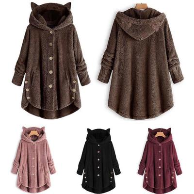 hooded high low sweater