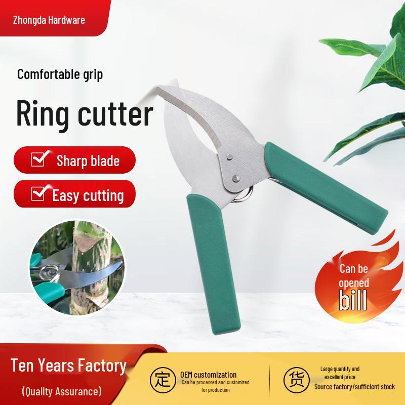 Stainless Steel Garden Shears for Pruning and Grafting Trees B24A Green