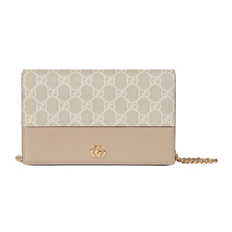 

Gucci GG Marmont Mini Crossbody Bag Women bags Beige White Oatmeal 497985-AACFE-9543 Box(Basic Set+Box)