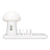 Wireless Charging Stand 10W USB Fast Charge Mushroom Night Light Multiport Wireless Phone Charger