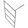 Vidaxl Shower Wall, Transparent Esg Glass, 115 X 195 Cm