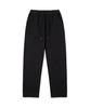 NTET [Fleece Lined] Plain Straight Pants Black