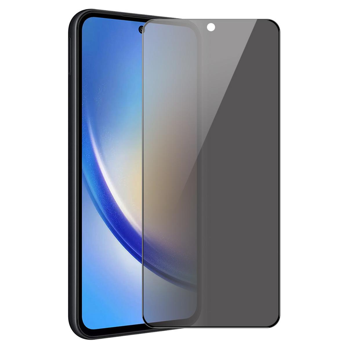 

ENKAY HAT PRINCE For Samsung Galaxy A35 5G Privacy Screen Protector Tempered Glass Film 28-degree Anti-Spy Type A