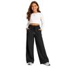 Kids High Waist Wide Leg Yoga Pants Color Athletic Sweatpants for Boys and Girls