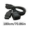 Universal Controller Extension Cable Featuring 1.8m Length Plugs & Play Game Controller Extension Cord for Game MD Use
