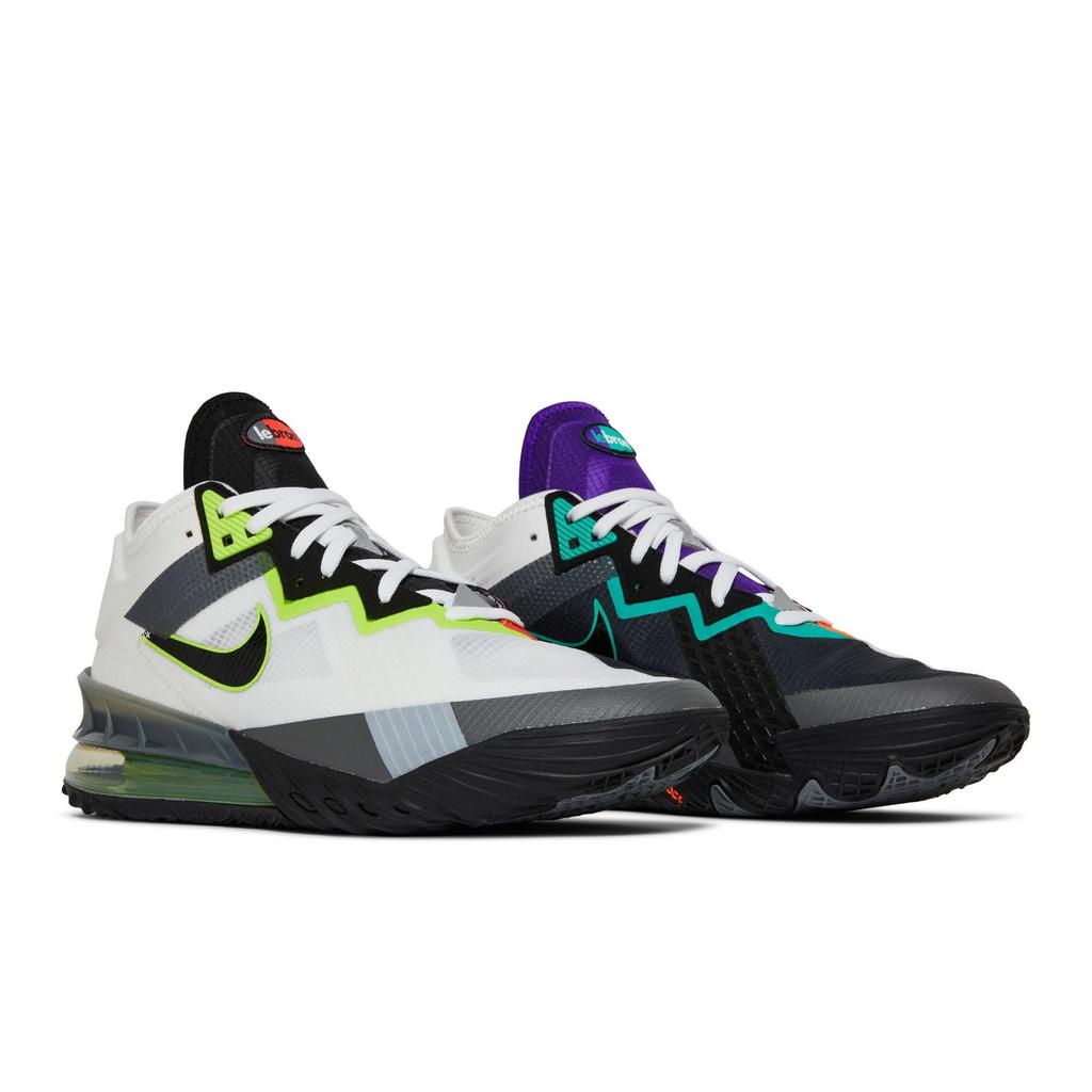 Nike LeBron 18 Low EP 'Air Max 95 Greedy' (Unisex) White / Black / Iron Grey Basketball Shoes CV7564 100