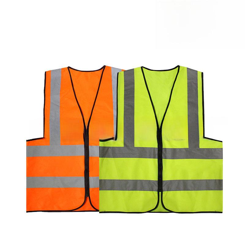 High-Visibility Reflective Safety Vest for Traffic and Construction Workers