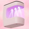 LINMANDA Mini Ultraviolet Nail Lamp Portable Gel Nail Dryer Suitable Rechargeable Battery for Home or Professional Salon