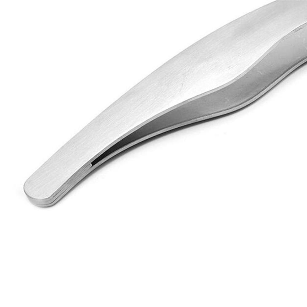 Angled Pliers Stainless Steel Puller Fish Bone Tweezers Fish Tweezer Hair Pincer Tool Remover Tongs