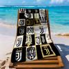 Juventus Beach Towel Soft Durable Quickdry Comfortable Lightweight Suitable For Sports Travel Swimming Yoga Bathroom Beach And Pool