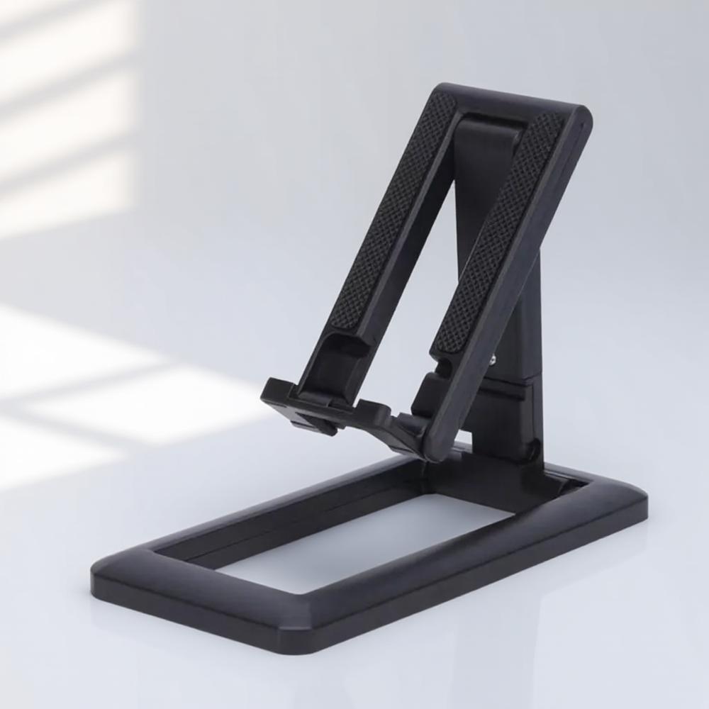 

Foldable Adjustable Phone Tablet Holder Stand for 4 to 9 7 Inch Devices Multifunction Desktop Cradle Support чёрный