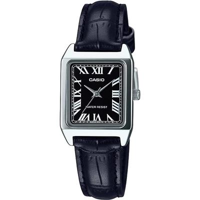 Standard Quartz Ladies Wristwatch LTP-V007L-1B Silver Black