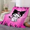 1pc, Sanrio Cute Skull Character Home Decorative Blanket: Perfect Gift for Bedroom, Living Room, Travel, Camping, Car, Beach, Office Nap, Ideal Sofa T