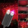 Interior Decoration USB Car Roof Star Night Light Romantic Red and Purple LED Lights Double Light Starry Sky Lights