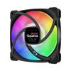 GEOMETRIC FUTURE 120mm ARGB Gehäuselüfter Squama 2505B Triple Pack Airflow 9 Lüfterblätter Offizieller japanischer Distributor 91.3CFM GF-SQ-2505B-3P