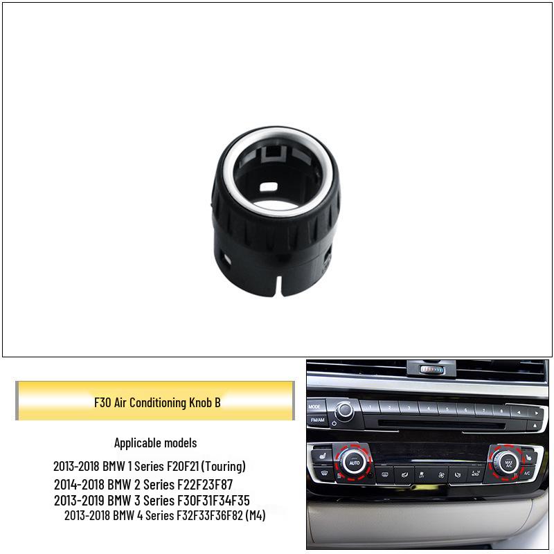 BMW 1 & 3 Series Air Conditioning Button & Audio Knob Cover (318, 320i, F30/F35)