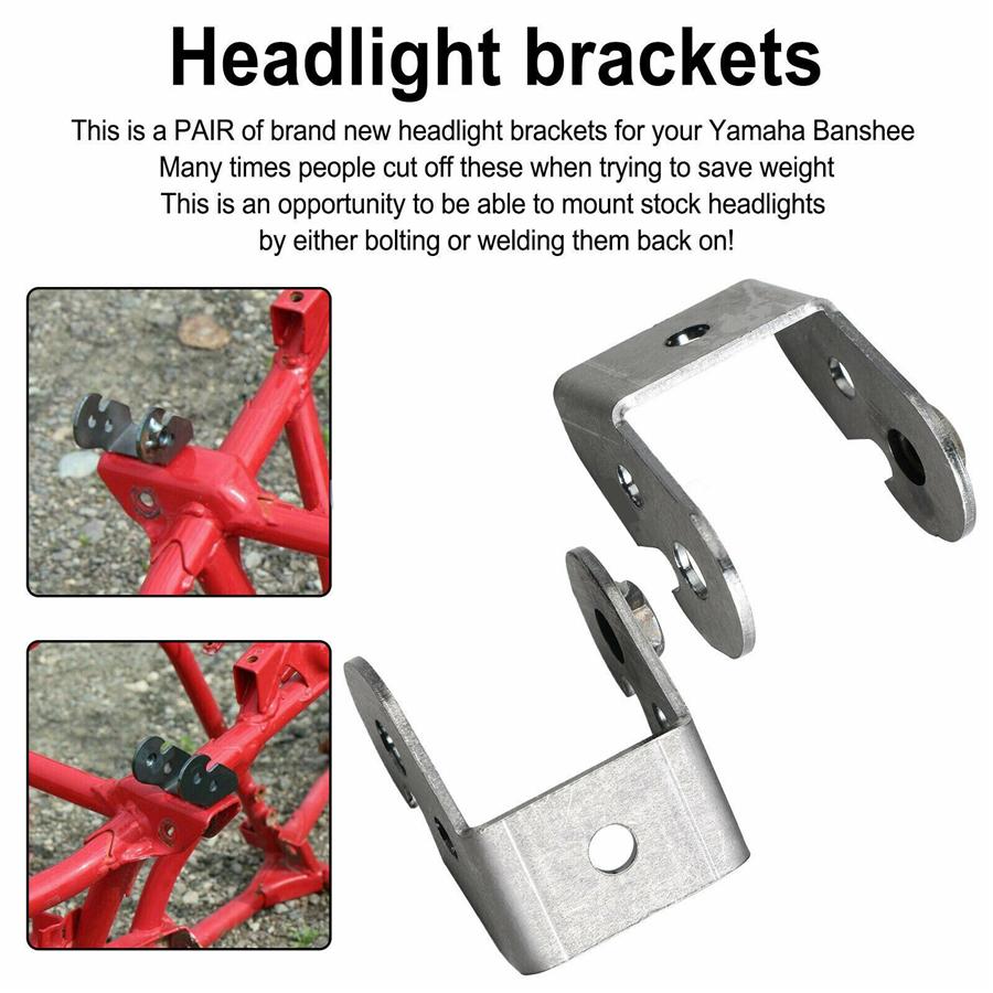 Headlight mounting brackets mounts