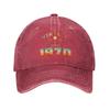 Punk Cotton Vintage  Cool Birthday Gift Idea Baseball Cap for Unisex Women Breathable Dad Hat Outdoor