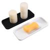 1pc Silicone Sponge Holder Kitchen Sponge Holder Silicone Slink Organizer Tray for BathroomSoap DispenserSimple Silicone Soap
