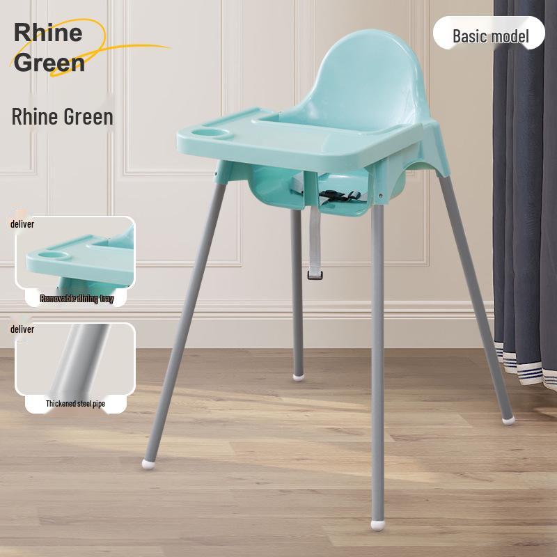 Stapelbarer Hochstuhl für Babys und Kleinkinder für den Gebrauch zu Hause, im Restaurant und im Hotel