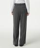 MUSINSA STANDARD WOMAN Women'S Lightweight High-Waisted Wide Hidden Banding Slacks [Medium Gray]