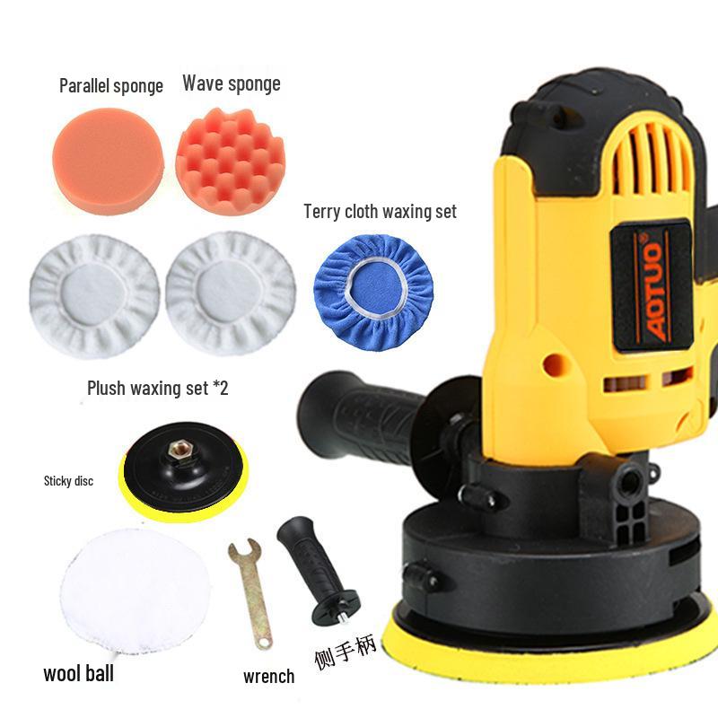Handheld Car Polisher & Multi-Surface Floor Waxing Machine