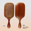 Sandelholz Meridian Massage Luftkissen Kamm Geschenkset - Massivholz Frisierkamm Souvenir
