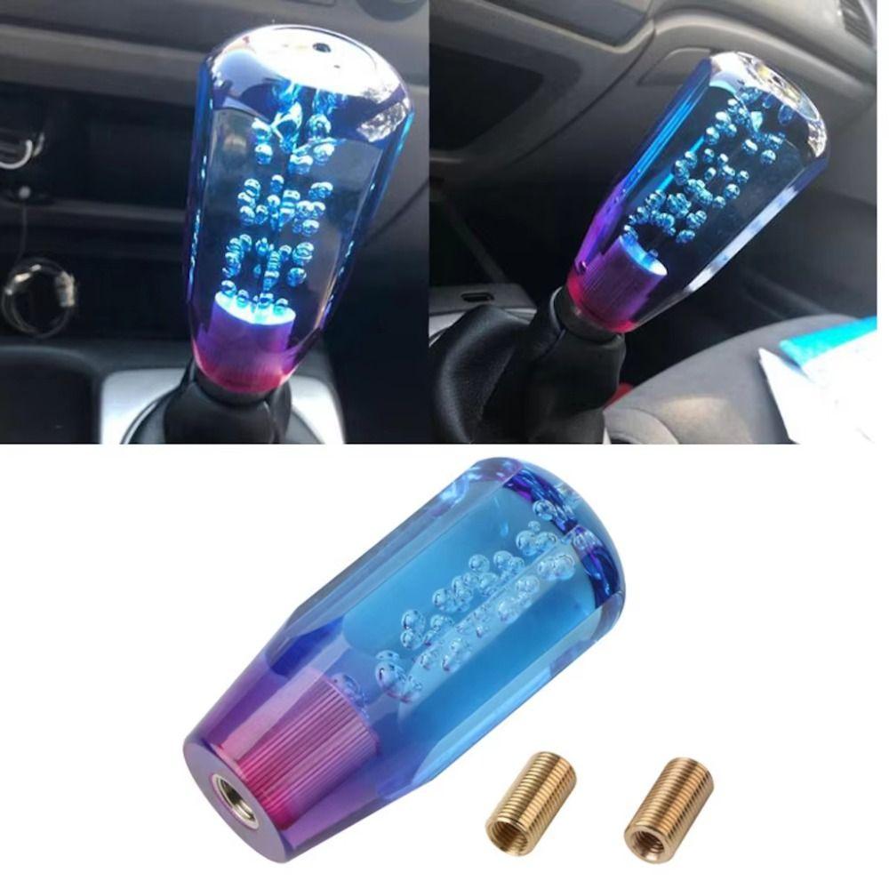 Transparent Bubble Gear Shift Knob Bubble Design Crystal Gear Knob Car Accessories