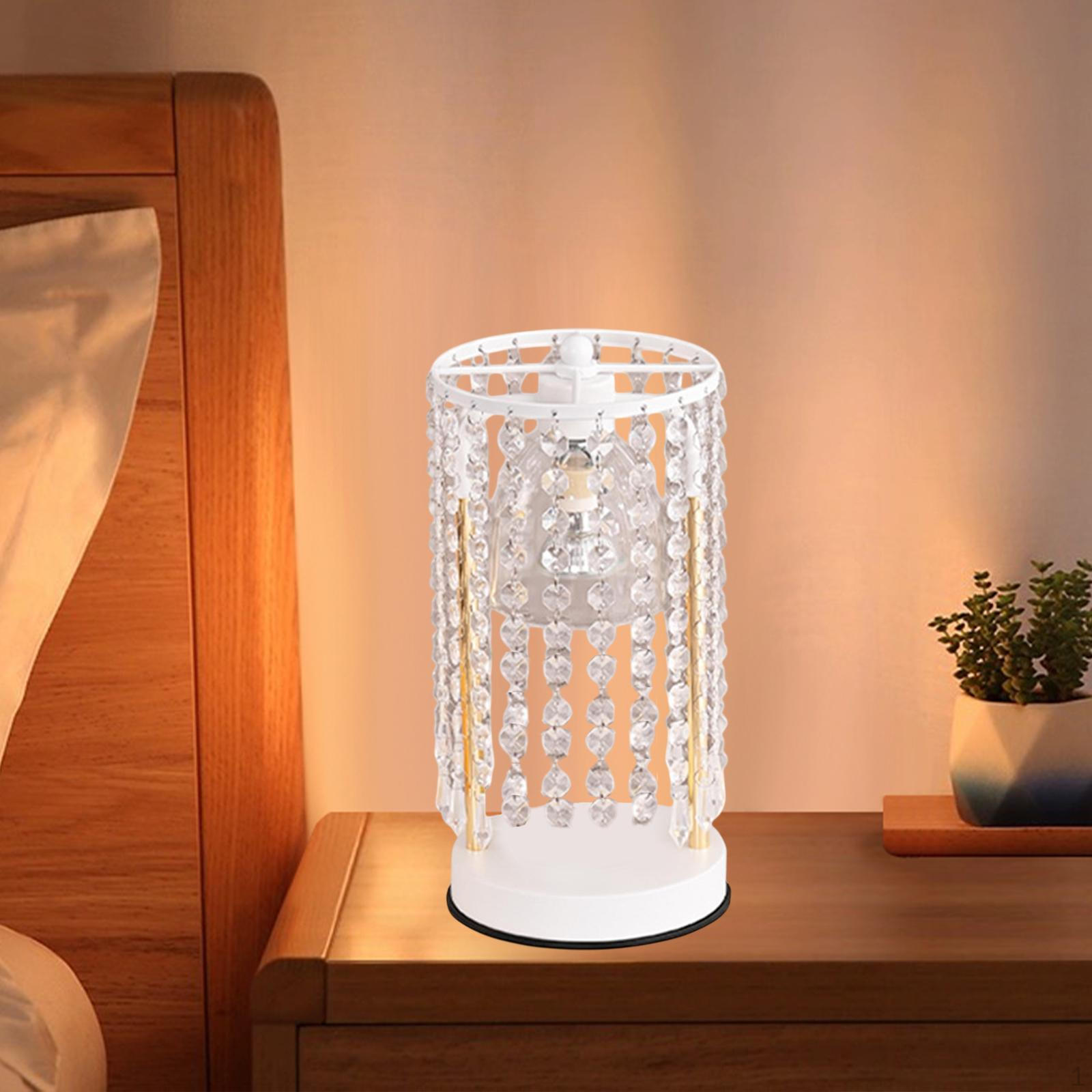 

Candle Warmer Lamp Birthday Gift Table Ornament Modern with 2 Bulbs Bedroom Decor Flameless Scented White Timing Dimming