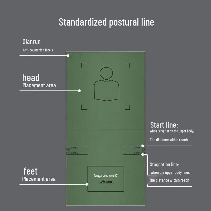 Junyi Abdominal Training Mat