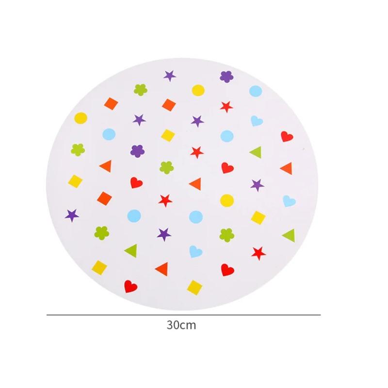 Children Shape Matching Montessori Toys Color Cognition Hand-eye Coordination Logical Thinking Training Interactive Board Games