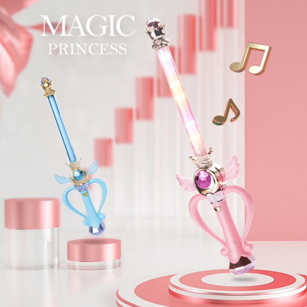 LED Wand Electric Flash Music Magical Wand Lightweight for Halloween Party Pretend Play Kids Toy