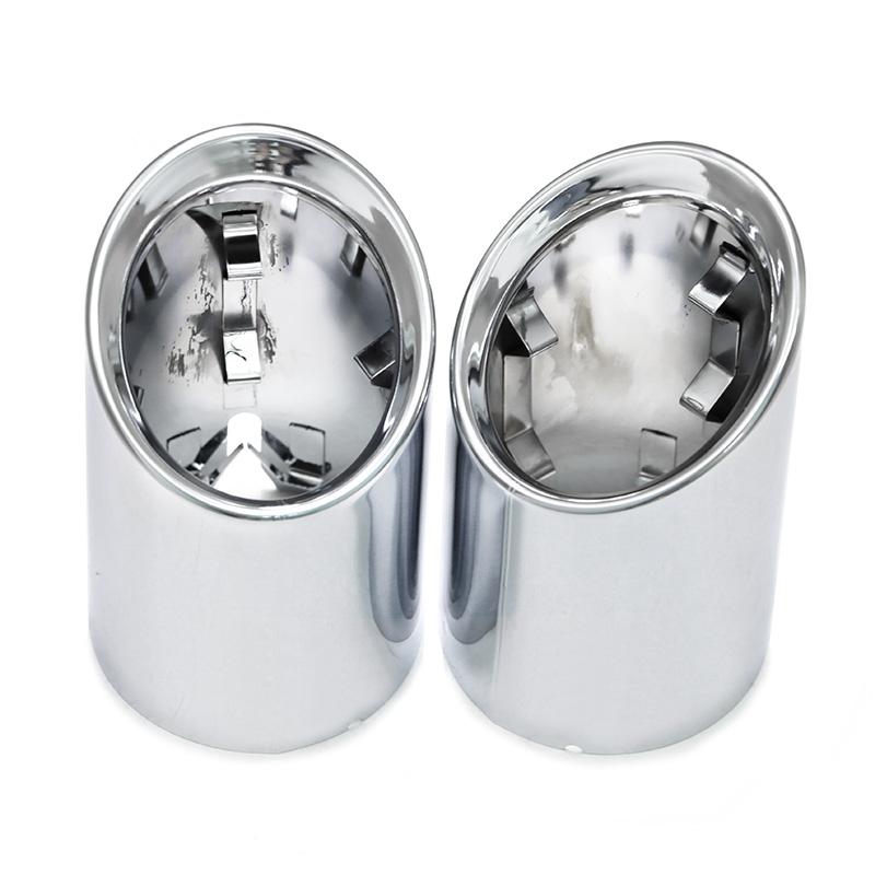 2x Ponteiras de Escape Pretas Para BMW Série 3 G20 G21 (APENAS 2019-2022 Pré-LCI) Serve para 320i 320d 330i 330e Touring Wagon Escapamento Tubo de Escape