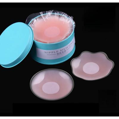 כיסוי פטמות סיליקון נשים עלי כותרת חזה להרים חזיות בלתי נראים פאסטות חזיית ריפוד מדבקת תיקון רפידות דבק חזיות לשימוש חוזר