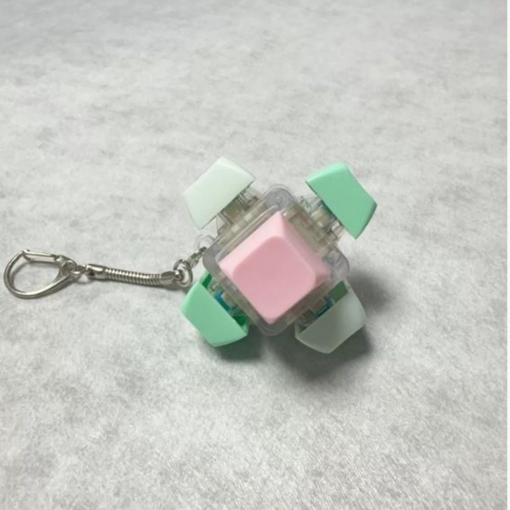 Relaxing 2/3/6/9 Keys Finger Keyboard Key Button Keycap Decompression Toy Gadget Stress Relief Pinch Toy Adult
