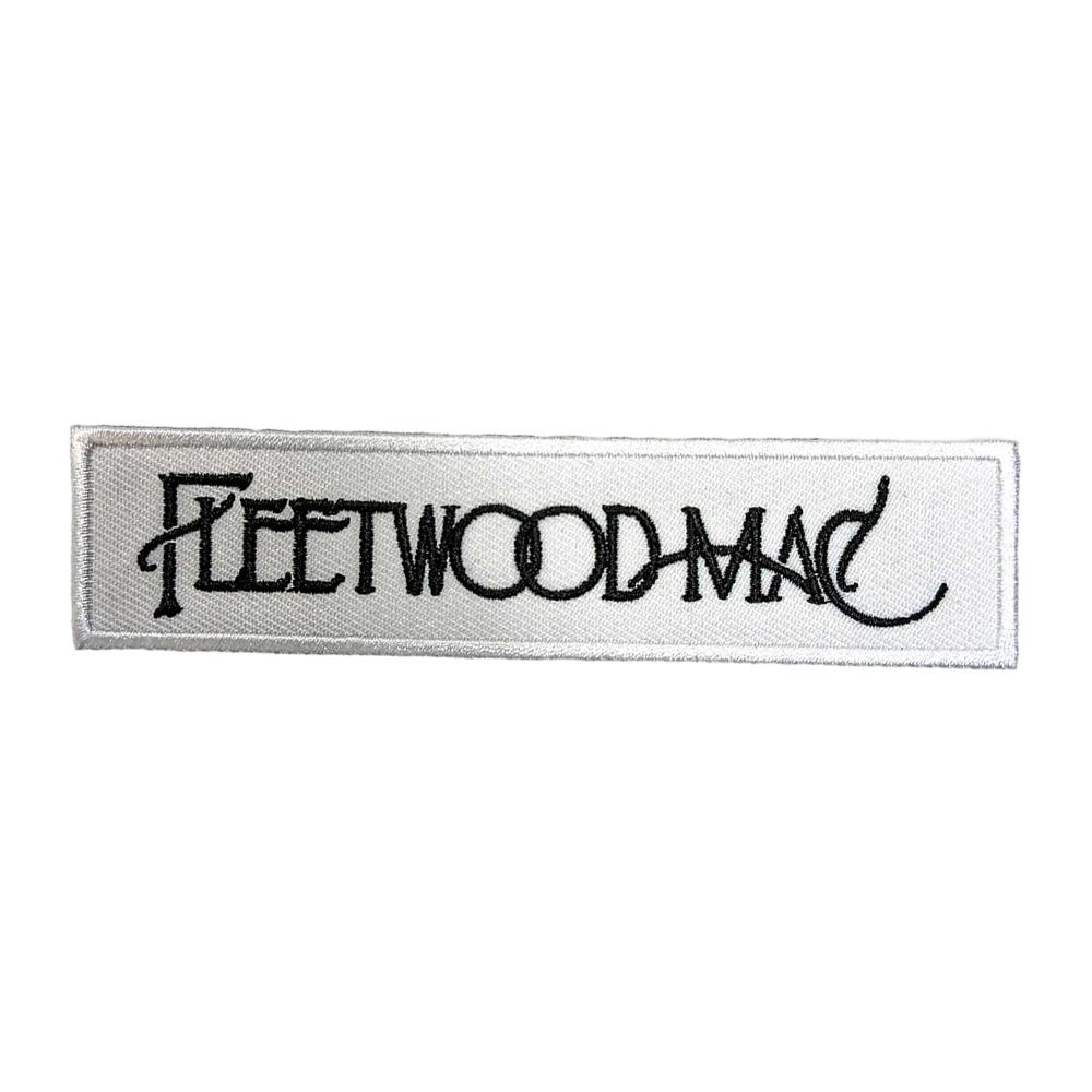 Fleetwood Mac Woven Text Logo Iron On Patch