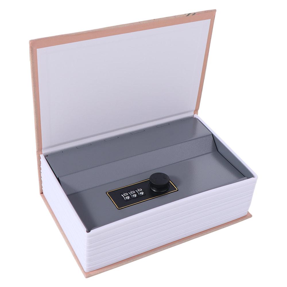 Rectangle Password Security Safe Box Analog Dictionary Book Safe  Box  Cash Jewelry