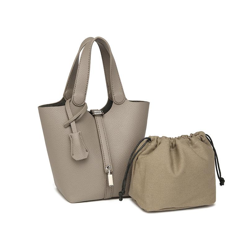 Bucket Bag, Niche Vegetable Basket, Women's Bag, High-end Small Handbag, Fashionable Commuting Crossbody Bag, Textured Bag