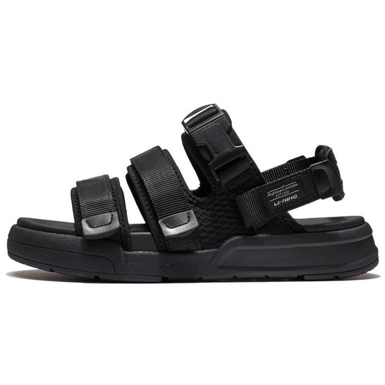 Li-Ning Coca Sandals Black Men s AGUS003-1 EU 39⅔