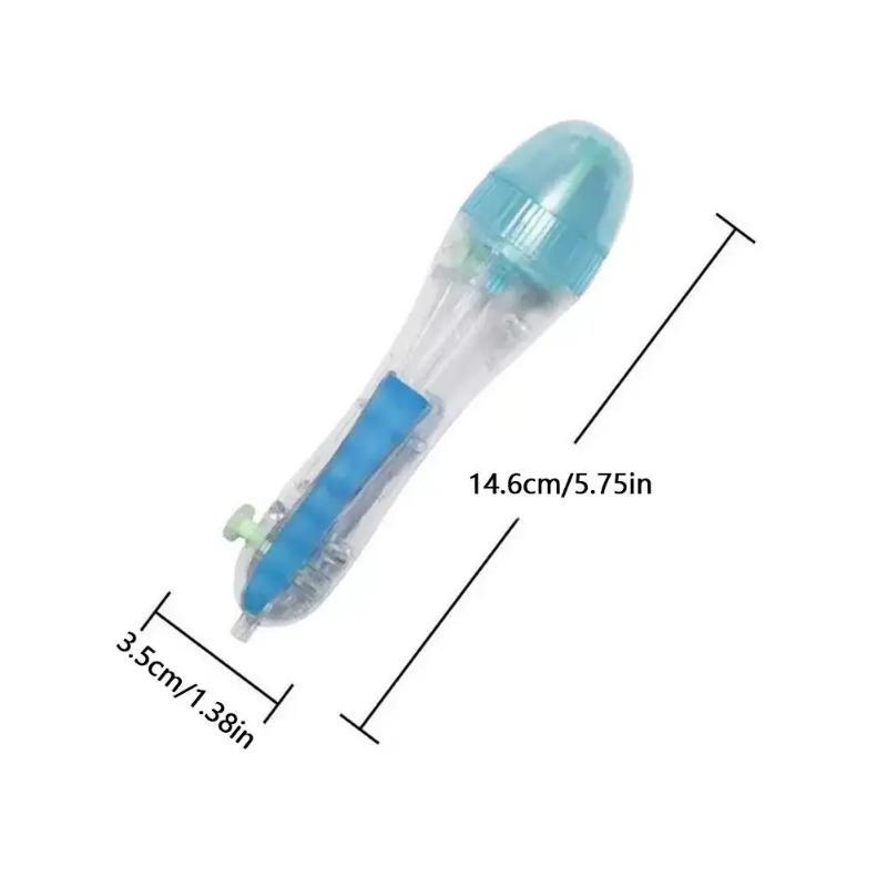 

Perler Beads Pen DIY Tools Children Puzzles Automatic Press Upgraded Bead Tool Bead Art Crafting Children Puzzles Accessory& синий