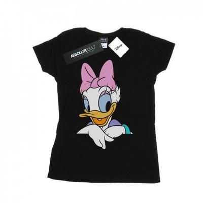 Kadın/Bayan Daisy Duck Büyük Portre Pamuklu Tişört