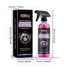 120ml Tire Cleaner Spray  Car Wheel Cleaner For Tires Long-Lasting Wheel Care Products Rim Cleaner Spray For Vehicles Trucks RVs