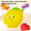 Pet Toy Fruit Shape Dog Chew Toy Soft Latex Bite Resistant Molar Teeth Cleaning Dental Care Sound Making Interactive