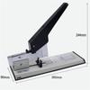 Stapler Heavy Duty Large Metal Painted Handle Steel Iron Rubber Comfortable Grip Office Stapler for 