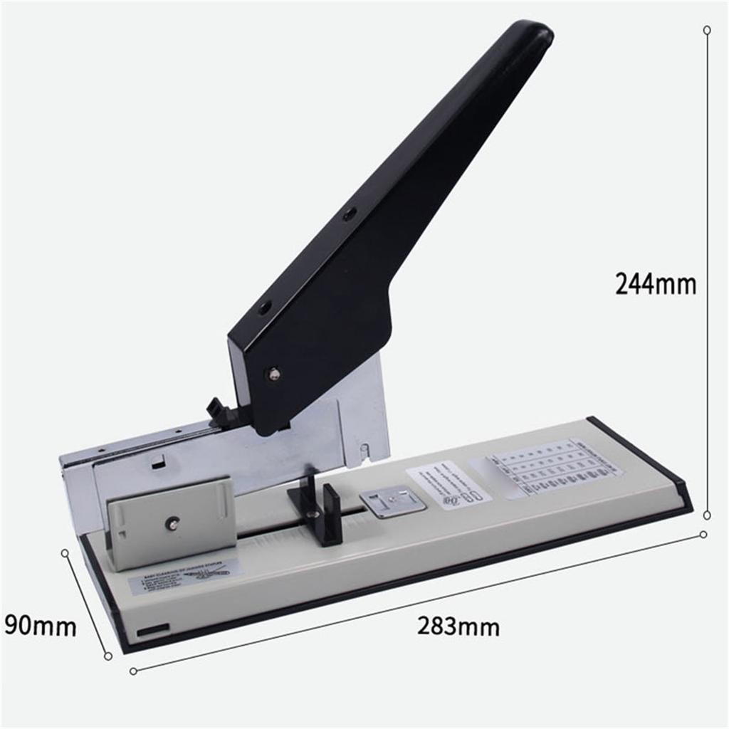 Stapler Heavy Duty Large Metal Painted Handle Steel Iron Rubber Comfortable Grip Office Stapler for 