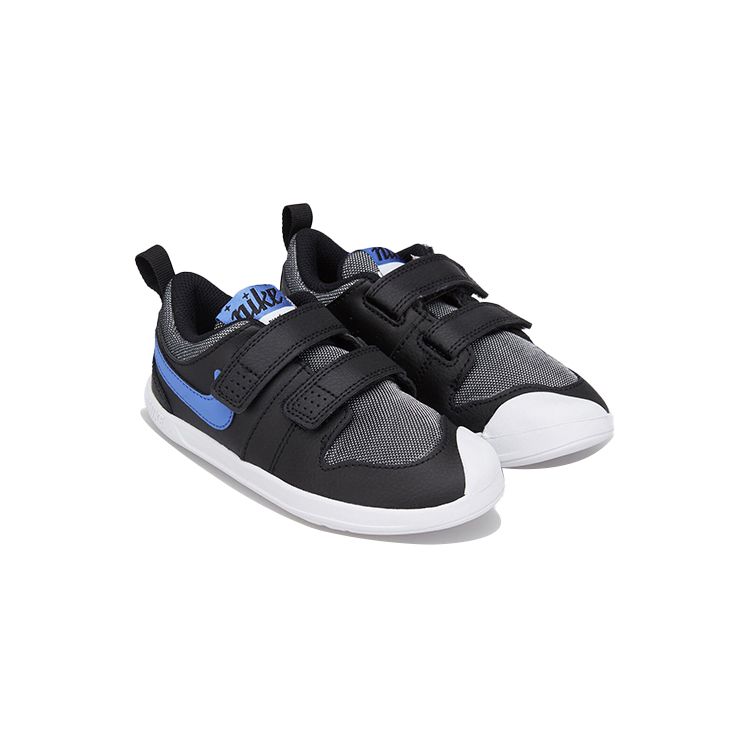 Nike Pico 5 Glitter Comfortable Versatile Low-Top Walking Shoes Baby Shoes Black Blue CQ0115-041